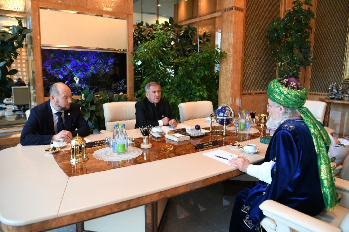 Верховный муфтий встретился в Казани с Президентом Татарстана