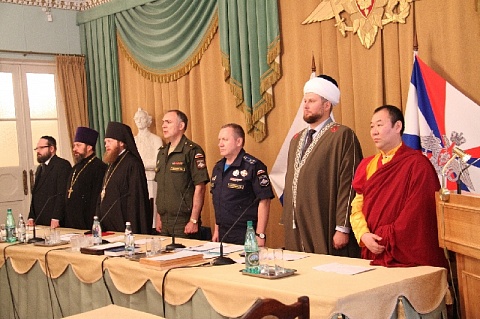 В Москве прошли юбилейные торжества по случаю создания в Вооруженных Силах РФ института военного духовенства