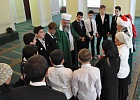 Юные спортсмены из Чеченской Республики встретились с Верховным муфтием