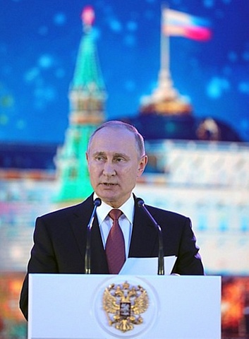 В Кремле прошел прием, посвященный встрече 2018 года