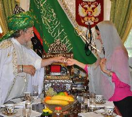 Встреча с принцессой Шейха Дейя бинт Ибрагим Аль Халифа