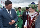 Верховный муфтий открыл новую мечеть в с.Тарказы Республики Башкортостан