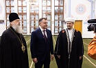 Губернатор Ростовской области и Глава Донской митрополии посетили реконструируемую Соборную мечеть г. Ростов-на-Дону
