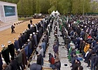 В рамках празднования 1100-летия принятия Ислама Волжской Булгарией открыт памятный камень на месте строительства Соборной мечети Казани