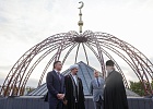 Губернатор Ростовской области и Глава Донской митрополии посетили реконструируемую Соборную мечеть г. Ростов-на-Дону