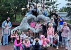 В подростковом клубе «Василя» завершились четыре лагерные смены