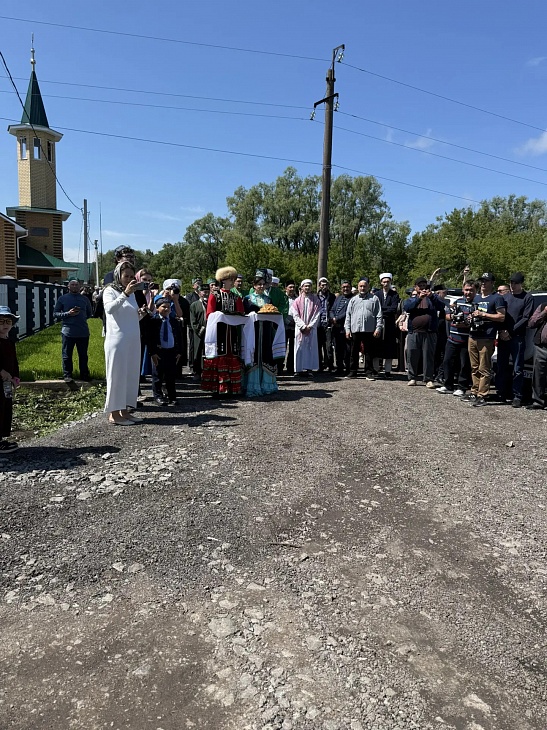 В Кармаскалинском районе Республики Башкортостан торжественно открыли новую мечеть