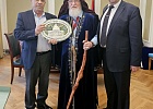 Шейх-уль-Ислам Талгат Сафа Таджуддин посетил Посольство Государства Палестина в РФ