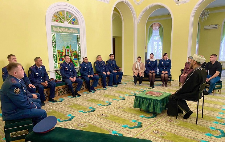 Сотрудники УФСИН России по Республике Башкортостан посетили Первую соборную мечеть г.Уфа