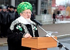 Верховный муфтий приветствовал участников парада, посвященного Дню сотрудника ОВД РФ