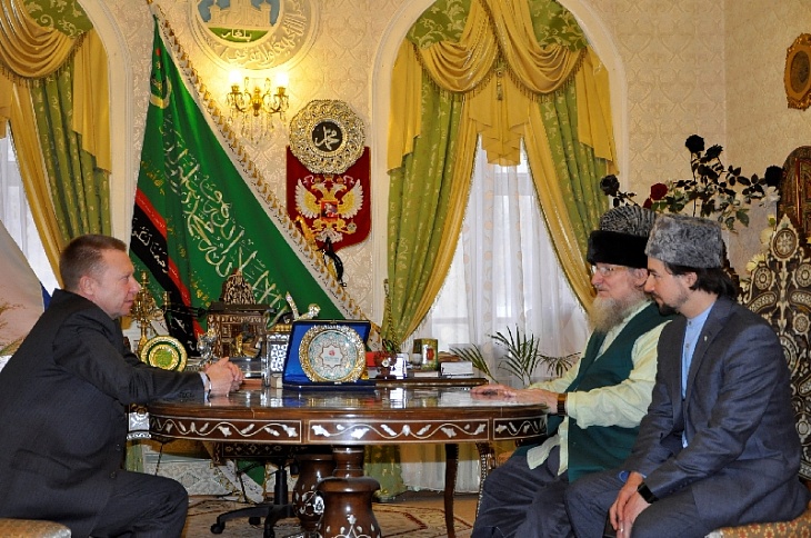 Шейх-уль-Ислам Талгат Таджуддин встретился с главным федеральным инспектором Республики Башкортостан