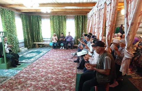 Мусульмане с.Тюрюшево Буздякского района РБ дружно отпраздновали «Курбан-Байрам»