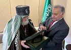 Верховный муфтий встретился с Чрезвычайным и Полномочным Послом Королевства Саудовская Аравия в РФ