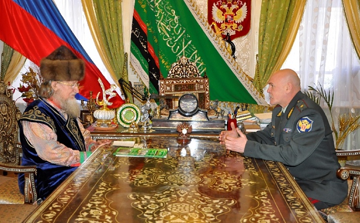 ЦДУМ России посетил новый начальник федеральной службы по контролю за оборотом наркотиков по РБ