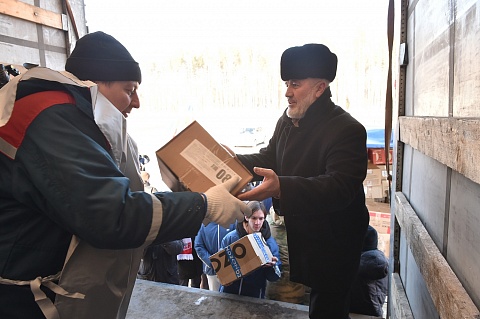 Из Перми в Донбасс отправлены три фуры с гуманитарной помощью