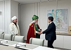 В г.Салехард прошла встреча Верховного муфтия Талгата Сафа Таджуддина с губернатором Ямало-Ненецкого автономного округа Дмитрием Артюховым 