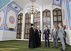 Губернатор Ростовской области и Глава Донской митрополии посетили реконструируемую Соборную мечеть г. Ростов-на-Дону