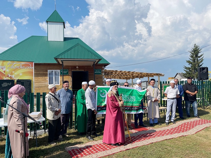 В Иглинском районе Республики Башкортостан торжественно открыли мечеть «Мухаммад»