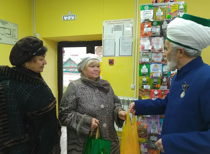 Мусульмане г.Октябрьский РБ помогают семьям участников СВО