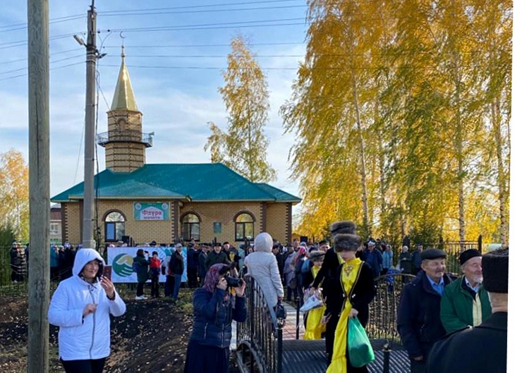 В Дюртюлинском районе Республики Башкортостан торжественно открыли мечеть