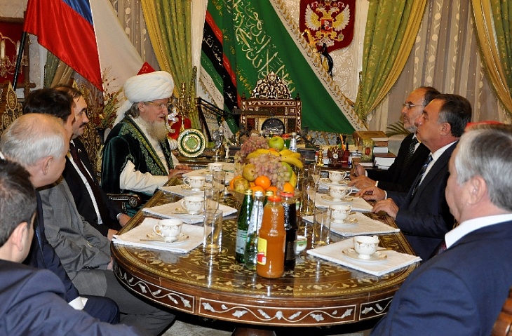 Делегация Великого национального собрания Турции посетила ЦДУМ России