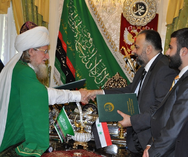 Делегация Сирии посетила ЦДУМ России