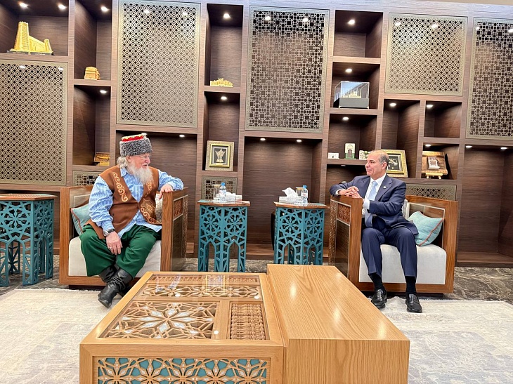 Верховный муфтий посетил посольства дружественных стран