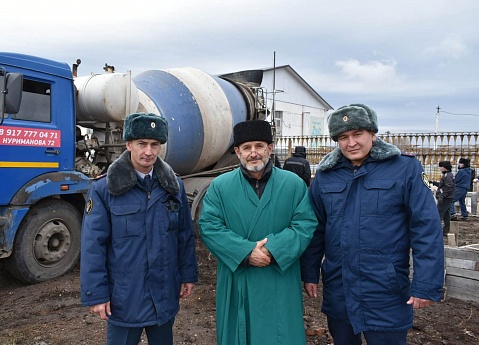В ИК-16 УФСИН России по Республике Башкортостан началось строительство мечети