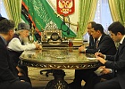 Талгат Таджуддин принял узбекских дипломатов