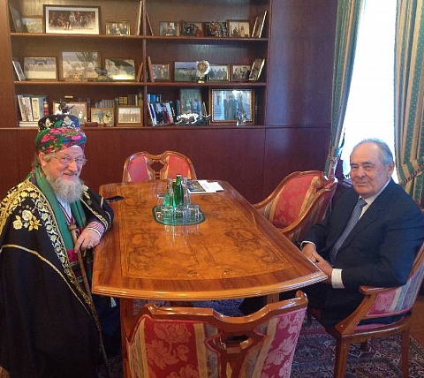 Встреча с Государственным Советником Татарстана Минтимером Шаймиевым