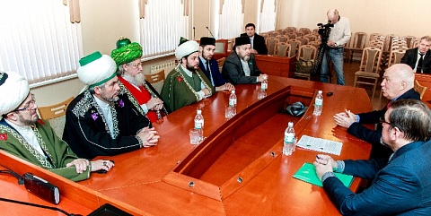 Встреча Верховного муфтия и мэра Хабаровска