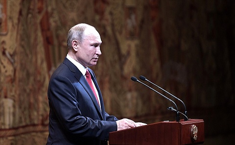 В Москве состоялся торжественный прием с участием Президента России