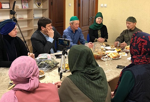 Полковой имам Хамза Хафизов посетил историческую резиденцию ЦДУМ России в г.Уфа